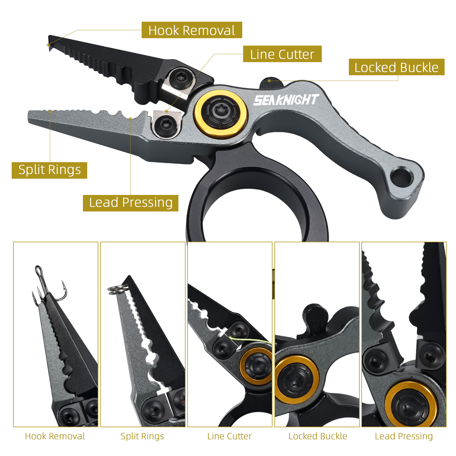 SeaKnight Brand Fishing Pliers - огляд і ціна Fishing Equipment Cheap