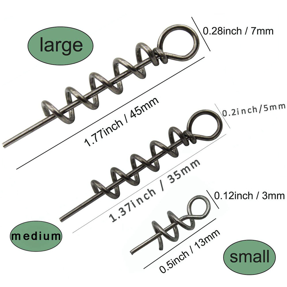 30pcs Stainless Steel Spring L - огляд і ціна Fishing Equipment Cheap