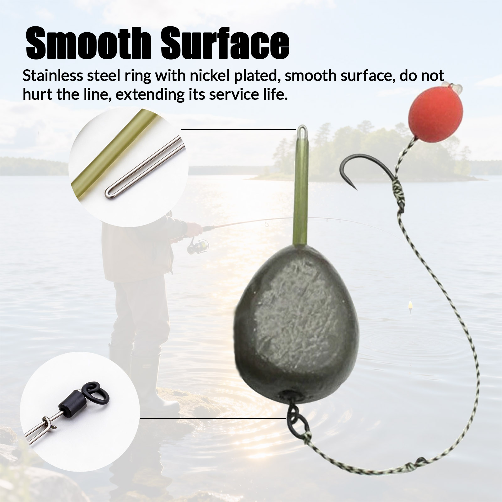 9KM PVA Bag Stems For Carp Fis - огляд і ціна Ice Fishing Tip Up