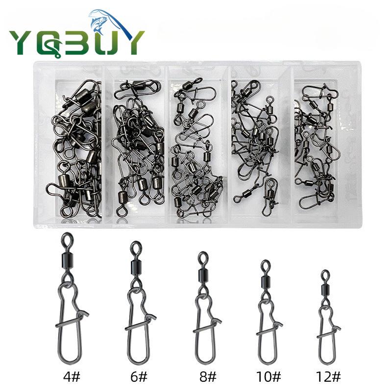 50pcs Set 4#/6#/8#/10#/12# Sta - огляд і ціна Fishing Equipment Cheap