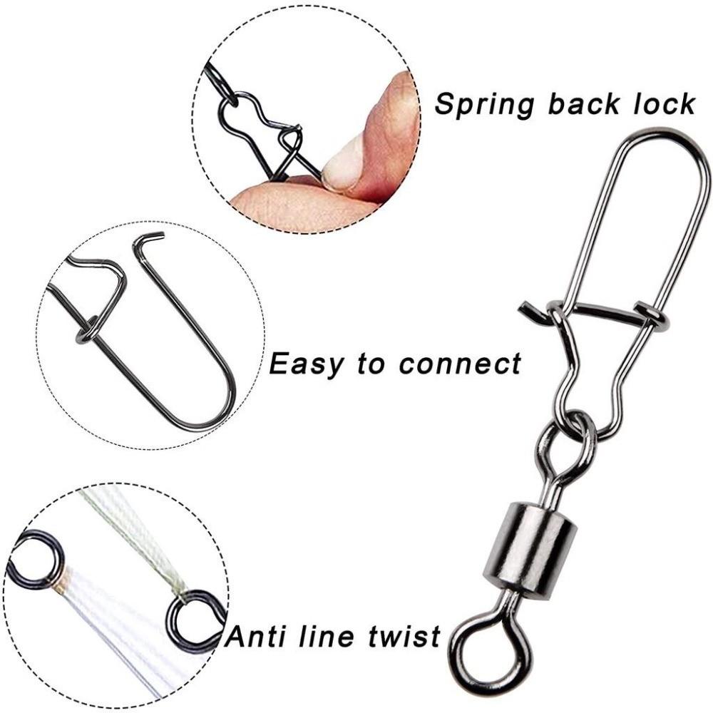 50pcs Set 4#/6#/8#/10#/12# Sta - огляд і ціна Fishing Equipment Cheap