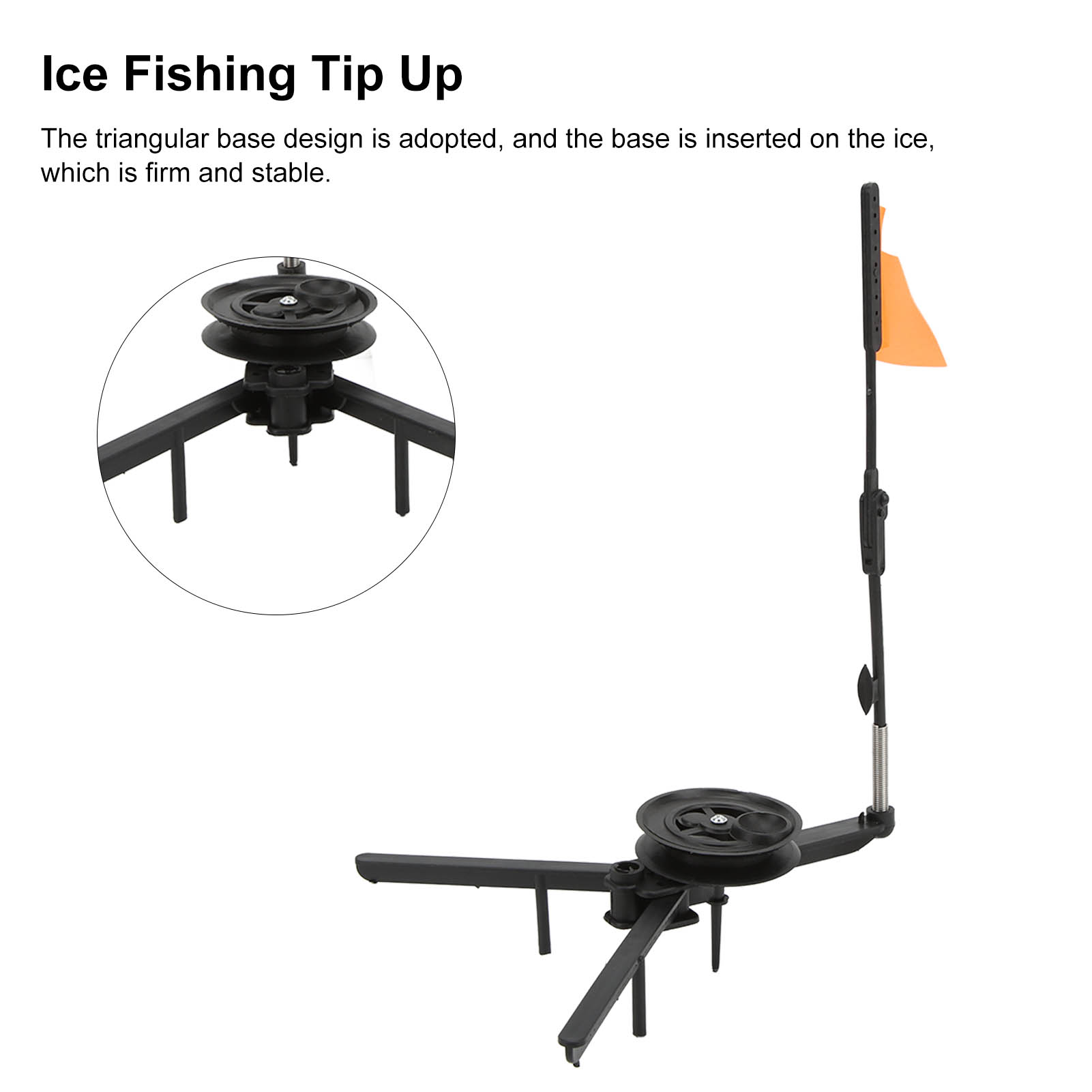 Foldable Ice Fishing Rod Flag  - огляд і ціна Ice Fishing Tip Up
